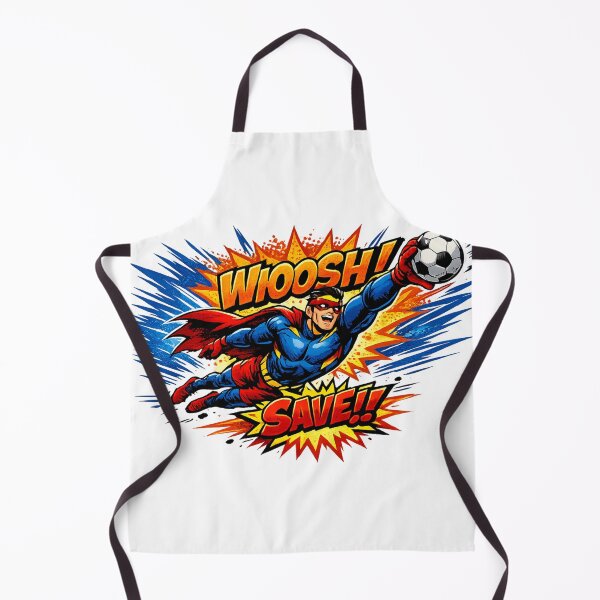 Item preview, Final Whistle Hero Comic Goalkeeper Design designed and sold by NovaMoodCo.