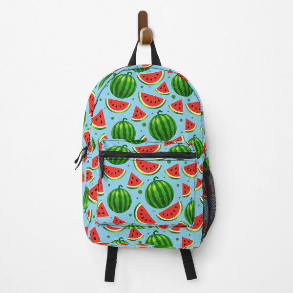 Item preview, Watermelon Pattern Light Blue Background designed and sold by tviyluv.