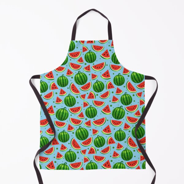 Item preview, Watermelon Pattern Light Blue Background designed and sold by tviyluv.