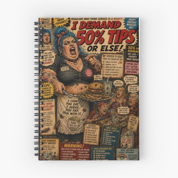 Item preview, Tips are out of control designed and sold by LoudMouthArt.