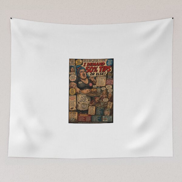 Item preview, Tips are out of control designed and sold by LoudMouthArt.
