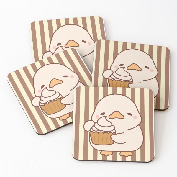 Item preview, Cute Cupcake Duck designed and sold by maxtheta.