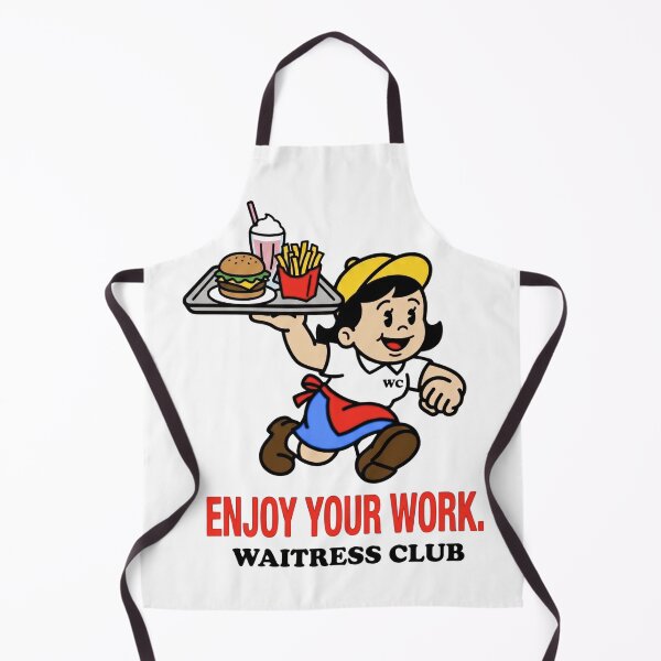 Item preview, Enjoy Your Work Waitress Club designed and sold by JMS-Artvintage.