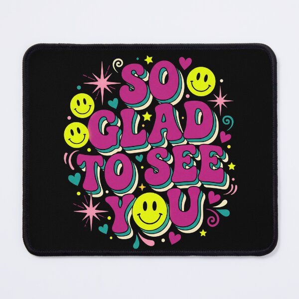 Item preview, So Glad To See You Retro Teacher Shirt designed and sold by TeNovaStudio.