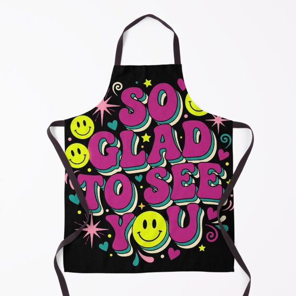 Item preview, So Glad To See You Retro Teacher Shirt designed and sold by TeNovaStudio.