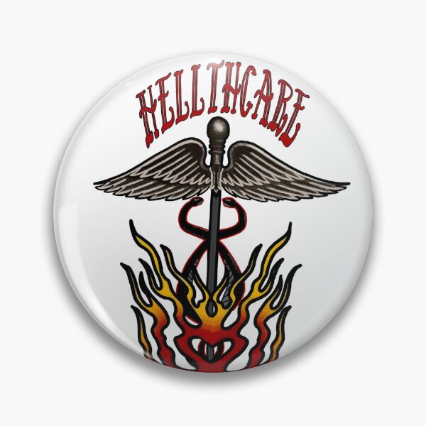 Item preview, HELLthcare designed and sold by Sticky Souls.