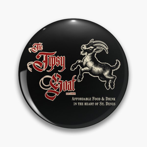 Item preview, The Tipsy Goat Dark Version designed and sold by okaygoat.