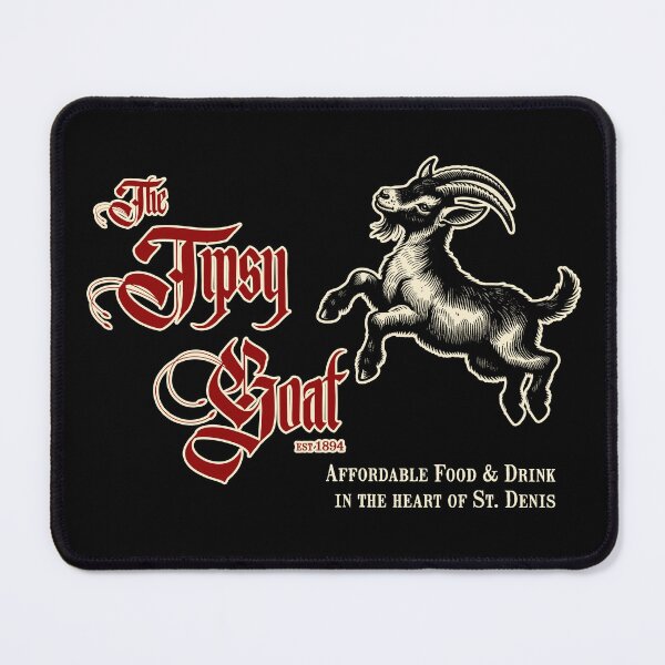 Item preview, The Tipsy Goat Dark Version designed and sold by okaygoat.