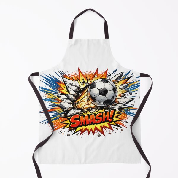 Item preview, Kick Hard Comic Football Action Design designed and sold by NovaMoodCo.