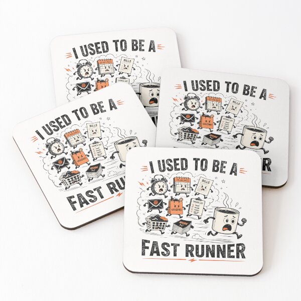 Item preview, I Used to Be Fast Runner designed and sold by KrzysztofART.