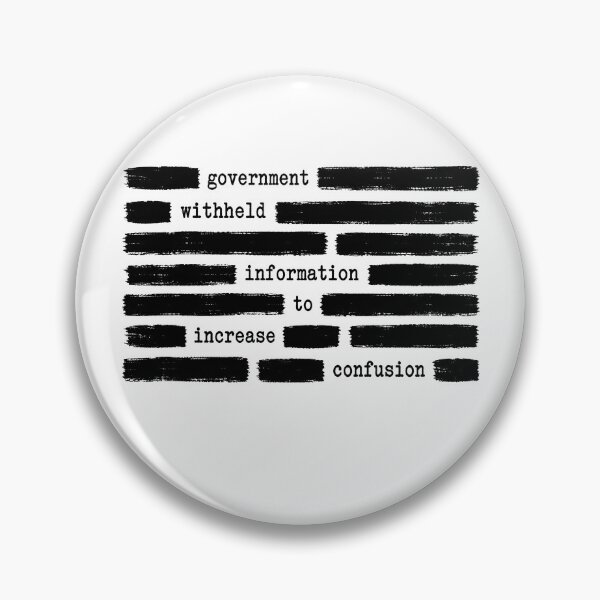Item preview, Withheld Information To Increase Confusion Anti Government Gear designed and sold by DynamicDesign.