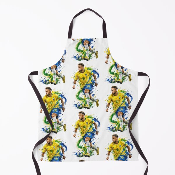 Item preview, Brazil Samba Magician Paint Splatter Soccer Art designed and sold by mo-carnival.