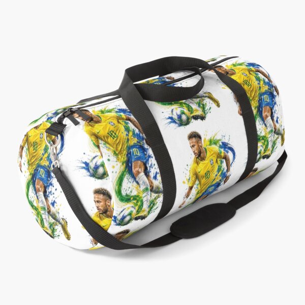 Item preview, Brazil Samba Magician Paint Splatter Soccer Art designed and sold by mo-carnival.
