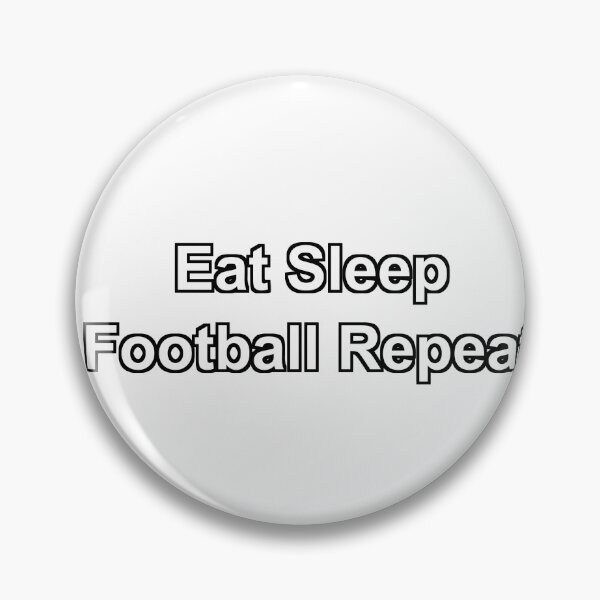Item preview, Eat Sleep Football Repeat Funny Soccer Fan Gift T-Shirt Men Women designed and sold by jilali1.