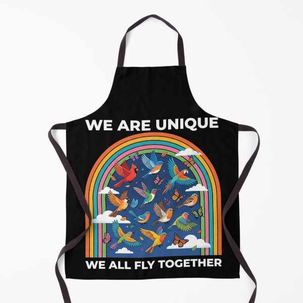Item preview, We Are Unique We All Fly Together Shirt designed and sold by TeNovaStudio ⭐⭐⭐⭐⭐.