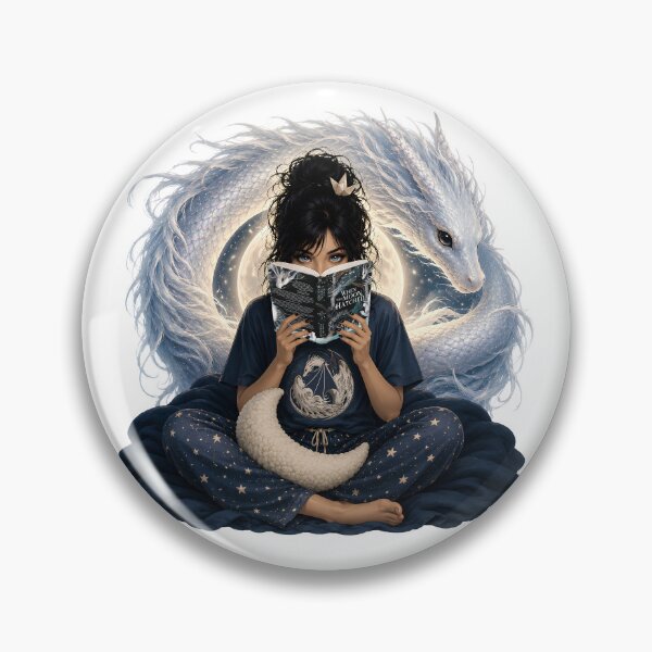 Item preview, WHEN THE MOON HATCHED BookTok Girls Series Sticker designed and sold by daintyriot.