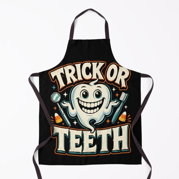 Item preview, Trick or Teeth Dental Halloween Humor designed and sold by Victor Shadehorn.