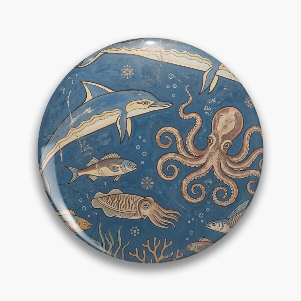 Item preview, Minoan Marine Geometry: The Fresco Deception designed and sold by FreiherrPK.