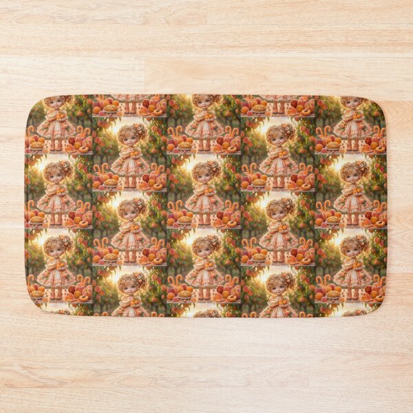 Item preview, ​The Little Peach Girl. designed and sold by JoyNest = "The nest of joy".