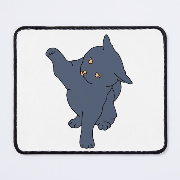 Item preview, Cute Minimalist Black Cat High Five Aesthetic Illustration designed and sold by muhammadkhafidh.