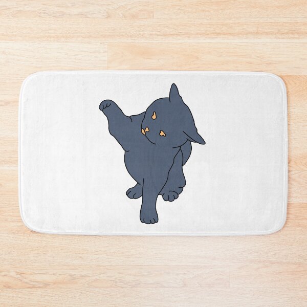 Item preview, Cute Minimalist Black Cat High Five Aesthetic Illustration designed and sold by muhammadkhafidh.