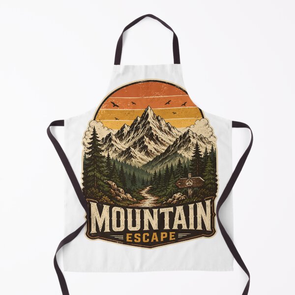 Item preview, Mountain Escape Vintage Adventure Badge designed and sold by AVINN-SENPAI.
