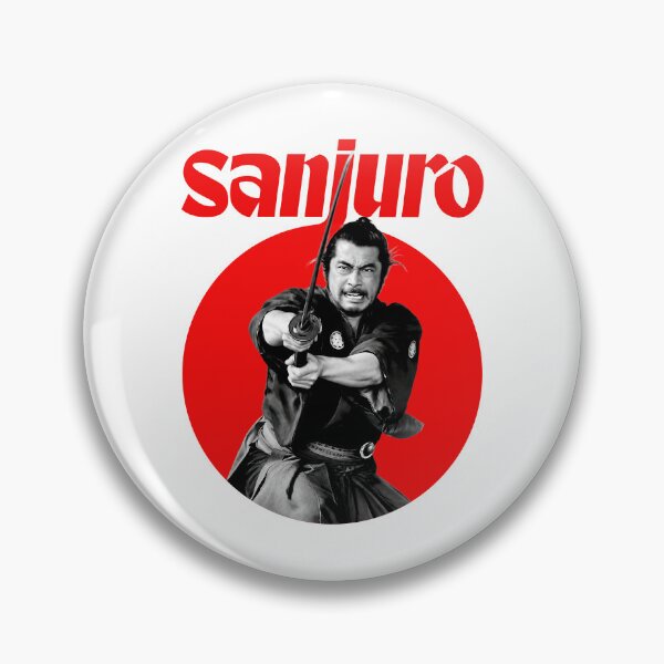 Item preview, Sanjuro - 60s Movie Samurai Akira Kurosawa Yojimbo designed and sold by darklordpug.