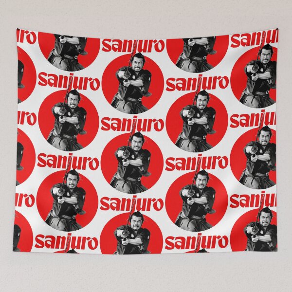 Item preview, Sanjuro - 60s Movie Samurai Akira Kurosawa Yojimbo designed and sold by darklordpug.