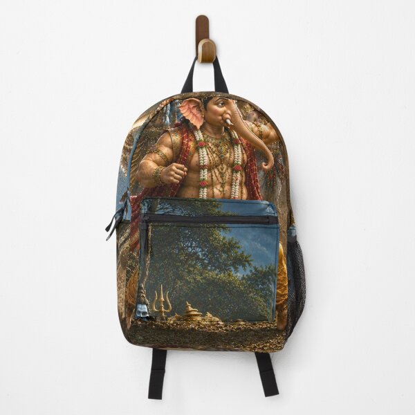 Item preview, Lord Ganesha Defeats Gajamukhasura Series – The Divine Sacrifice. The Broken Tusk – Lord Ganesha's Divine Sacrifice designed and sold by Homyar.