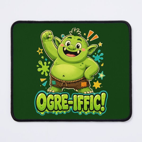 Item preview, Ogre-iffic Cute Monster Cartoon designed and sold by Victor Shadehorn.