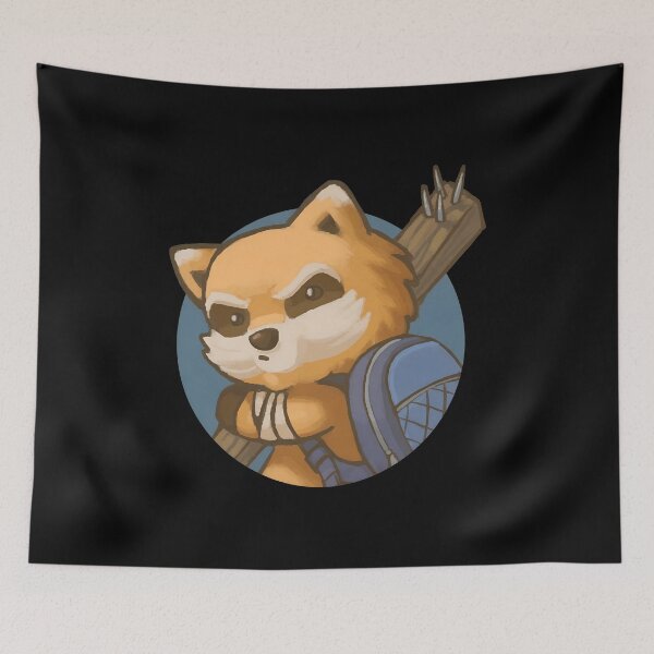 Item preview, Adventure Raccoon Warrior  designed and sold by SlavisaKon.