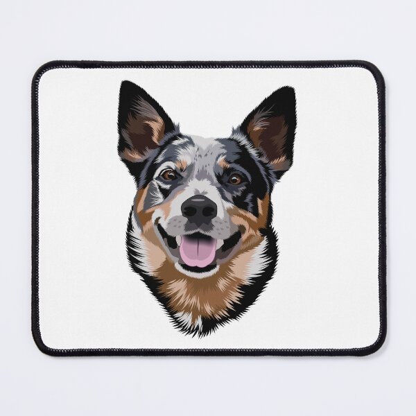 Item preview, Australian Cattle Dog Vector Portrait designed and sold by MORRAx.