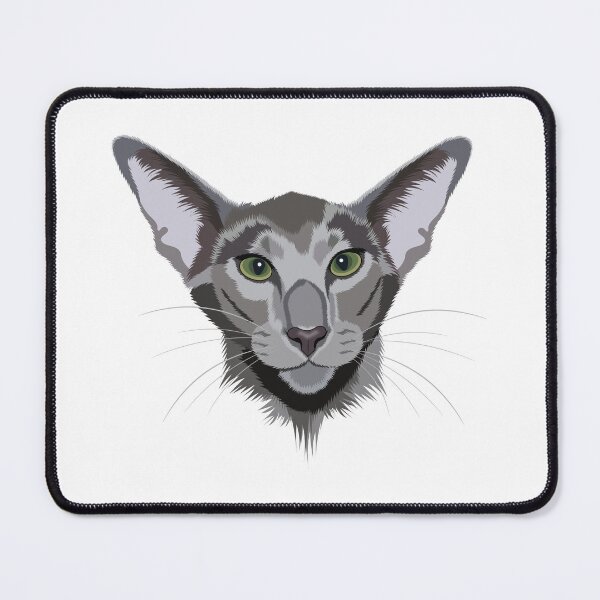 Item preview, Oriental Cat Vector Portrait designed and sold by MORRAx.