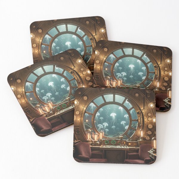Item preview, The research voyage of the Nautilus Profundis designed and sold by VoidVeilStudio.