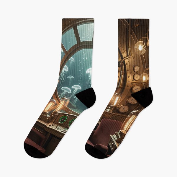 Item preview, The research voyage of the Nautilus Profundis designed and sold by VoidVeilStudio.