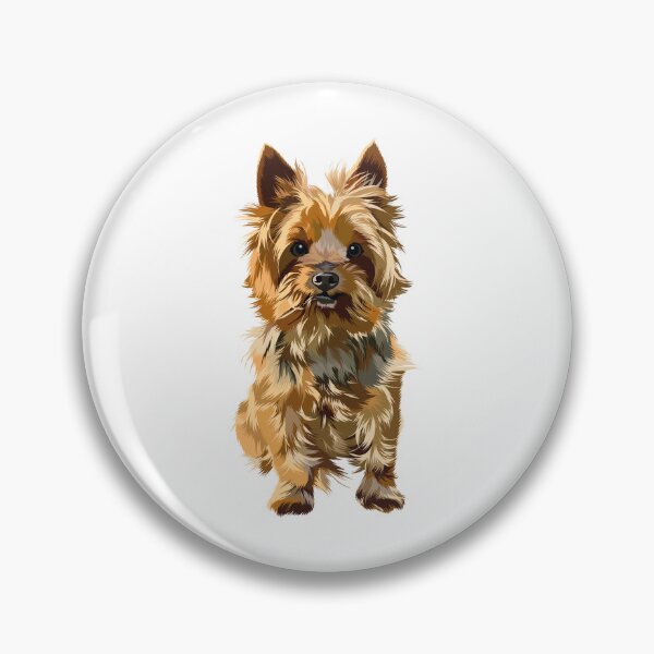 Item preview, Yorkshire Terrier Vector Portrait | Detailed Pet Illustration designed and sold by MORRAx.