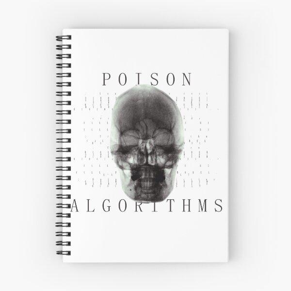 Item preview, Poison Algorithms Anti AI skull artwork - bow designed and sold by GrimeWear.