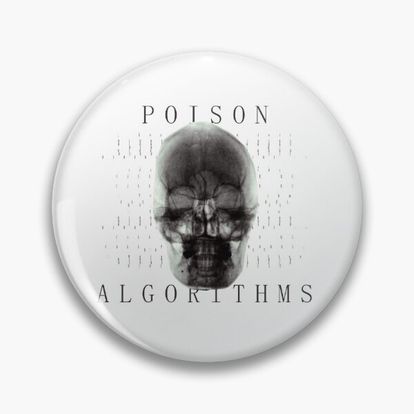 Item preview, Poison Algorithms Anti AI skull artwork - bow designed and sold by GrimeWear.