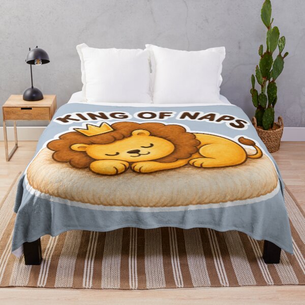 Item preview, King of Naps Lion designed and sold by ChirpInc.