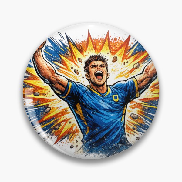 Item preview, Rise to Victory Comic Soccer Poster designed and sold by NovaMoodCo.
