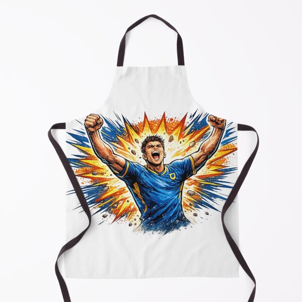 Item preview, Rise to Victory Comic Soccer Poster designed and sold by NovaMoodCo.
