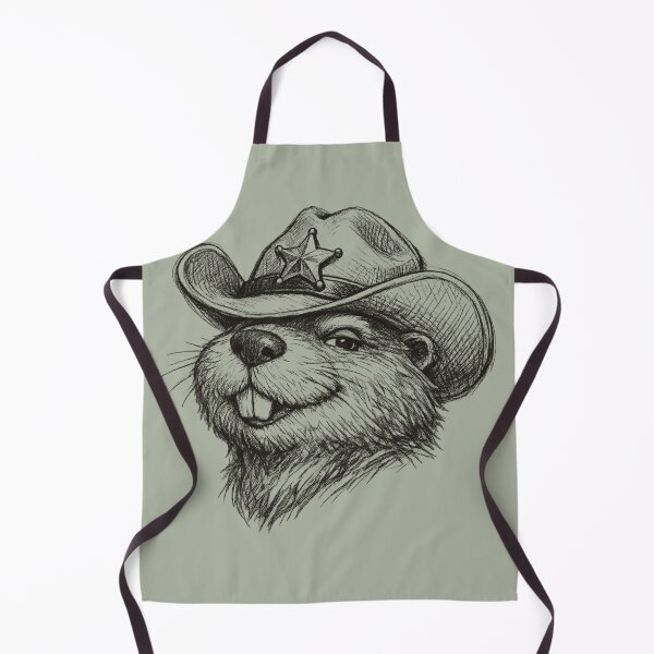 Item preview, Beaver sheriff  designed and sold by Martin Studio.