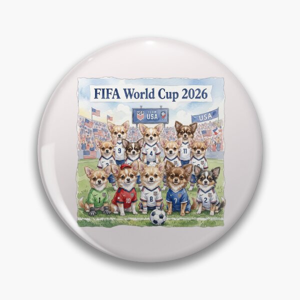 Item preview, Funny chihuahua puppies on the world cup designed and sold by nataliux.