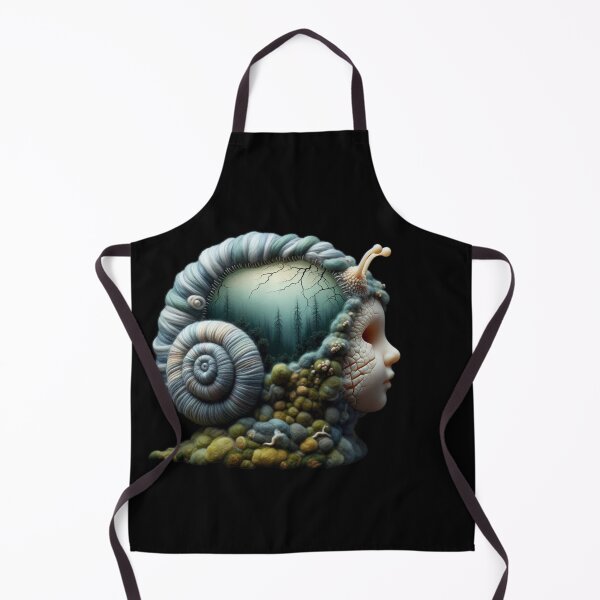 Item preview, The Snail's Secret – Cracked Porcelain Doll Snail designed and sold by LujziWorld.
