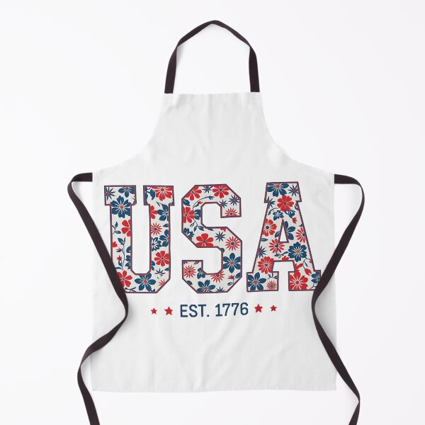 Item preview, USA Floral Aesthetic Vintage Est. 1776 Patriotic Design designed and sold by MAXIZPRINT.