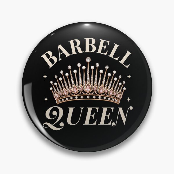 Item preview, Barbell Queen Crown Gym Fitness Design designed and sold by HumbleAthlete.