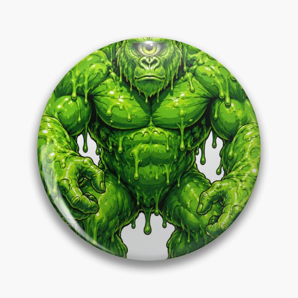 Item preview, Slime cyclops gorilla! designed and sold by Monster Daze.