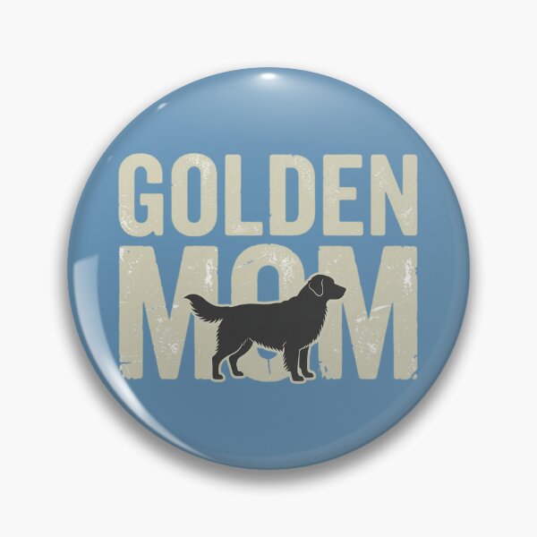 Item preview, Golden Mom - Vintage Golden Retriever Dog Lover designed and sold by InkWeaveShop.