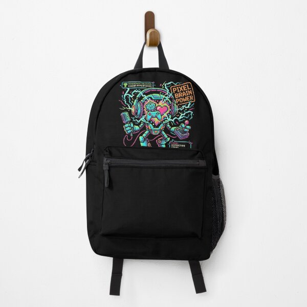 Item preview, Pixel Brain Power Graphic Tee designed and sold by Hanno0.