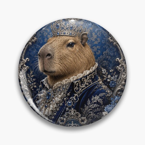 Item preview, Royalty - Capybara Style designed and sold by Weirdwildco69.